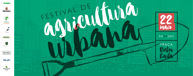 Festival de Agricultura Urbana na Virada Cultural em São Paulo